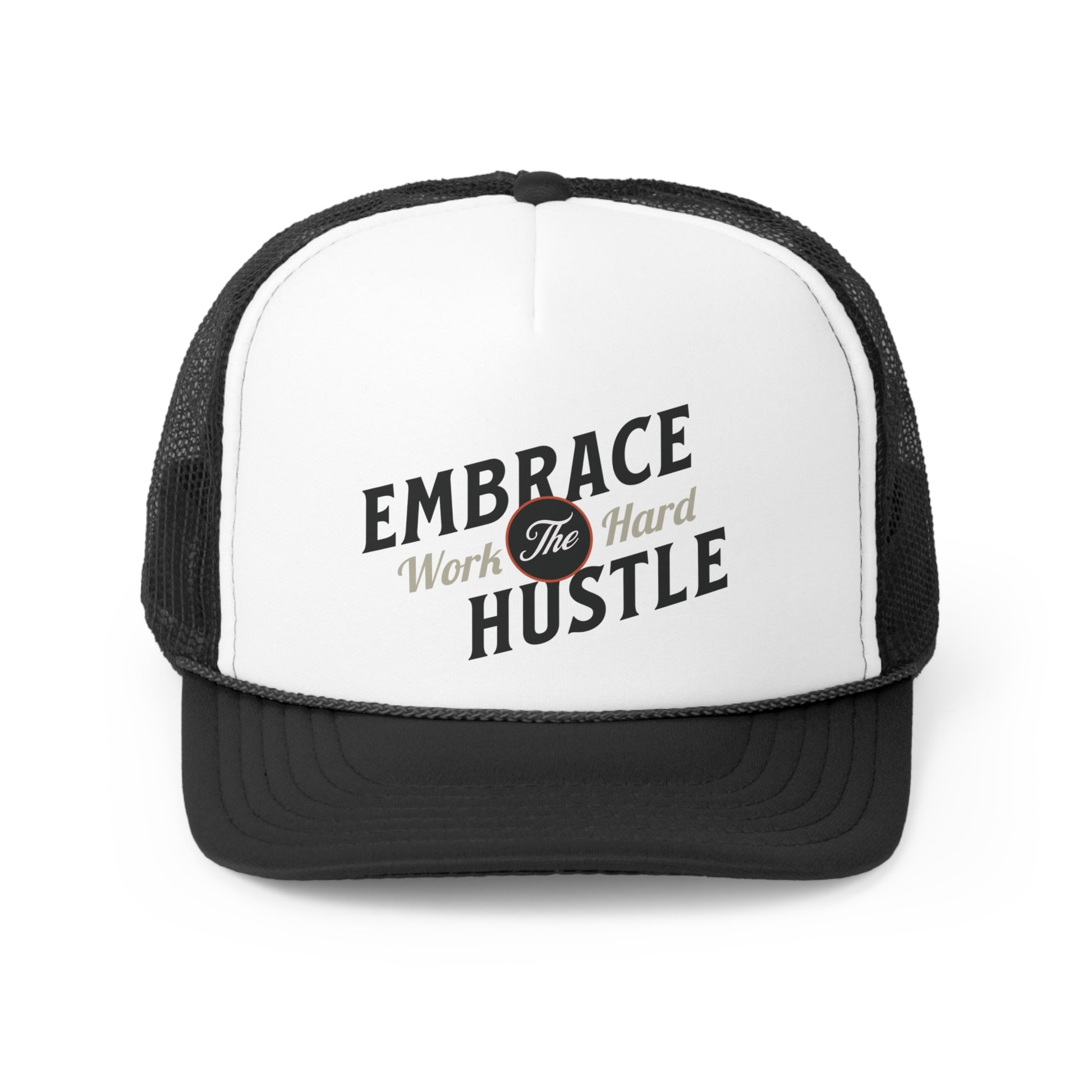 Embrace The Hustle Printed Trucker Cap – landscaper Life